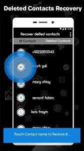 Aplicación gratis para recuperar contactos eliminado. Deleted Contact Recovery For Android Apk Download
