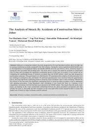 Browse stories related to workplace. Cases Of Fatal Injuries In The Construction Sector And Their Causes Download Scientific Diagram
