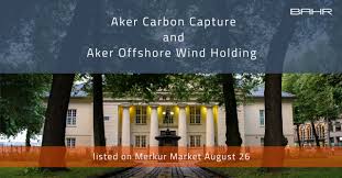 Well, that was daft… of course you know what it meant. Aker Carbon Capture And Aker Offshore Wind Holding Listed On Merkur Market Bahr