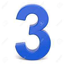 3 (three) is a number, numeral and digit. 3d Plastic Blue Number 3 Isolated On White Background Stock Photo Picture And Royalty Free Image Image 50252527