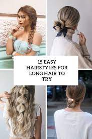 Check out the ideas at the right hairstyles. Easy Hairstyles For Long Hair Archives Styleoholic