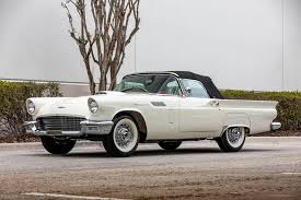 Image result for Colonial White 1957 Thunderbird