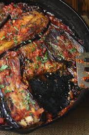 Imam Bayildi Healthy Turkish Eggplant Casserole Recipe Recipe Eggplant Casserole Recipe Vegetable Recipes Eggplant Recipes