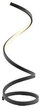 50% coupon applied at checkout save 50% with coupon. In Stock Modern Spiral Led Table Lamp Modern Table Lamps By Finesse Decor Houzz