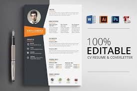 Word Cv Resume Template Cv Resume Template Resume Template Resume Design Template