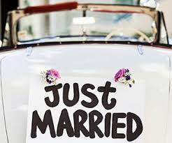 Just married auto vorlage lovely erbunt design. Entwerfen Sie Ihre Eigene Danksagung Zur Hochzeit