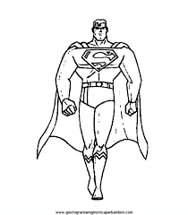 Supermana14 Disegni Da Colorare
