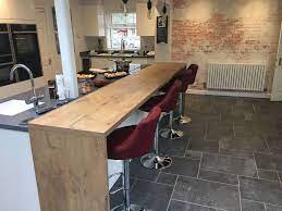 Breakfast Bar Light Oak Brand New German Quality Supplied In Error To New Kitchen In Southampton Hampshi Breakfast Bar Lighting Bar Lighting Breakfast Bar