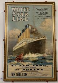Who was the captain of the rms titanic? Top Selling Titanic Poster Stars In Our Pick Of Six Auction Highlights That Caught Bidders Eyes