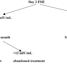 Chart Flow For Patients Management According To Day 2 Fsh