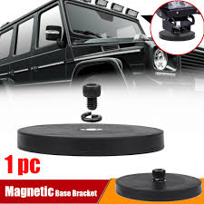 Ge led light bars illuminate dim areas of your home. Car Led Light Bar Strong Magnet Base Mounting Bracket Holder Rubber Pad 8 5x 1cm Walmart Com Walmart Com