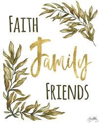 A wide variety of family friends signs options are available to you, such as certification. Faith Family Friends Mixed Media By Elizabeth Medley