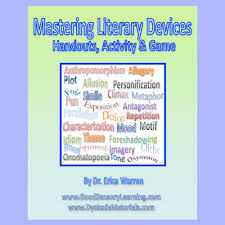 Mastering Literary Devices Good Sensory Learning Literary Devices Multisensory Teaching Multisensory Activities