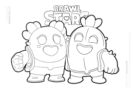 He has high health and moderate damage output. Brawl Stars Coloring Pages Coloring Home