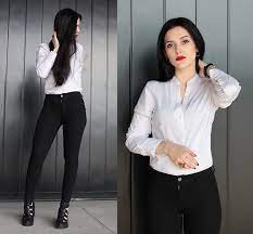 We did not find results for: Justyna Lis H M White Shirt Bershka Black Pants Topshop Platform Sandals Black And White And Russian Red Lookbook