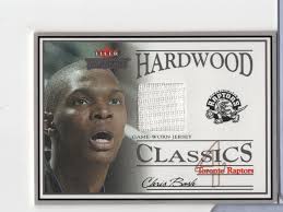 Chris Bosh Raptors Jersey Hardwood Classics HC-CB2 Fleer 111920MLCD