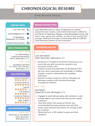 Do you have enough skills for the same? Chronological Resume Template Examples Writing Guide
