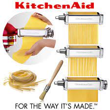 Make fresh pasta the easy way. Kitchenaid De Luxe Pasta Roller Set 5ksmpra Cookfunky