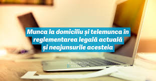 Sa asigure permanent conditiile tehnice si organizatorice avute in vedere la elaborarea normelor de munca si conditiile corespunzatoare de. Munca La Domiciliu Èi Telemunca In Reglementarea LegalÄ ActualÄ Èi Neajunsurile Acesteia IordÄchescu AsociaÈii