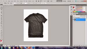 Klik file di photoshop > pilih open > lalu cari gambar mockup. Cara Membuat Desain Gambar Kaos Horor Dengan Photoshop Bagars Co