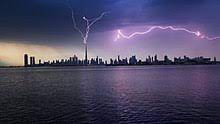 A lightning detector is a device that detects lightning produced by thunderstorms. Lightning Wikipedia