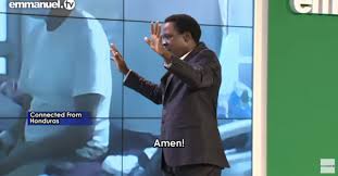 During the time of prayer at the synagogue church of all. Watch Tb Joshua Prays The Covid 19 Away The Citizen