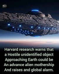 Future - The idea of alien contact has always stirred human imagination, but a Harvard scientist has now issued a chilling warning. According to his claims, a strange object heading toward Earth
