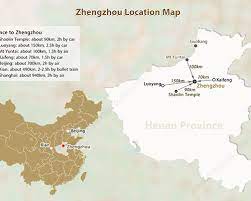 Zhengzhou is a city on the south bank of yellow river in china. Zhengzhou Maps 2021 Location Transfer And Tourist Maps