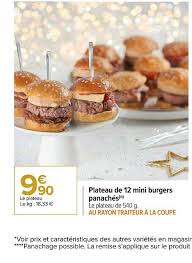 Offre Mini Burgers Sesame Delices Des 7 Vallees Chez Promocash