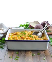 Dump And Bake Cheesy Ham And Potato Casserole The Seasoned Mom