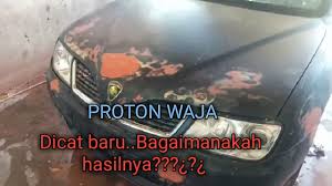 Bengkel kereta kesuma auto services ditubuhkan oleh tuan shamsul. Tukar Colour Baru Proton Waja Youtube