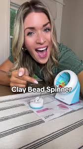 My daughter LOVES this clay bead spinner! It’s so much fun and very simple  to use! @@Beads  Maker##BeadMaker##tilhumt##BeadSpinner##ElectricBeadSpinner##BeadSpinnerTutorial##claybeadspinner##ClayBeads#...