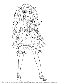 After mondo's execution , monokuma revealed his next motive to prompt another murder: How To Draw Celestia Ludenberg From Danganronpa Drawingtutorials101 Com Coloring Pages Printable Coloring Pages Drawing Tutorial