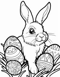 🐰 Hop to It! Free Printable Easter Bunny Coloring Pages 🎨 — Sew Cute  Patterns