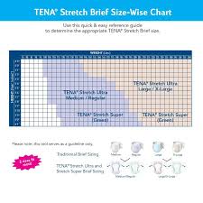 Tena Stretch Briefs Super Absorbency