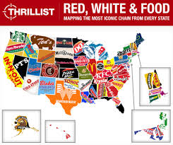 The southern states are known for having heavy, fattening foods that taste delicious. 40 Maps That Explain Food In America Vox Com