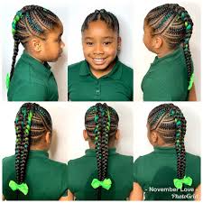 Your baby will look adorable in this hairstyle for sure. African American Kids Braid Hairstyles Hairstyleforblackwomen Net 135 Braids Hairstyles For Black Kids