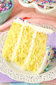Moist Vanilla Layer Cake