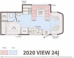 Another plus is the amount of storage this camper has. Featured Floorplan Winnebago View 24j Lichtsinn Rv Blog