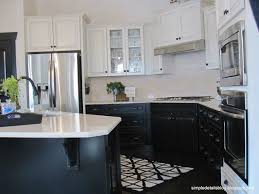Simple Details Builder Beige To Black Beauty Upper Kitchen Cabinets Kitchen Renovation Kitchen Cabinets