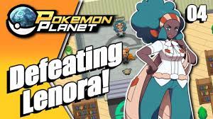 Pokemon Planet - Unova Region Defeating Lenora! - YouTube