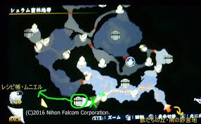 イース８ シュラム密林地帯 マップ ムニエル アニ雑