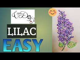 Maybe you would like to learn more about one of these? How To Draw A Lilac Flower Step By Step For Beginners Easy Lilac Flower Drawing Tutorial Youtube