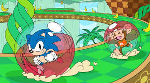 There are a few unlockable characters . Sega Shares Special Artwork Of Sonic And Tails In Super Monkey Ball Banana Mania Nintendosoup