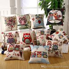 Pillows are available in sizes from 14 x 14 up. Cheap Cute Owl Decorative Pillow Cover Fashion Sofa Cushion Cover Bring Color Throw Pillow Cases Bh016 From Beautiful520 Home 3 44 Dhgate Com