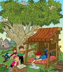 play a hidden picture puzzle featuring an outdoor clubhouse just for reading hidden picture puzzles hidden picture games highlights hidden pictures