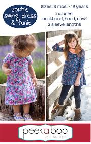 Sophie Swing Dress Pdf Sewing Pattern Girls Swing Dress Etsy Swing Dress Pattern Shirt Dress Pattern Toddler Sewing Patterns