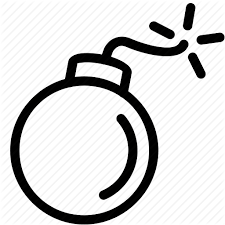 Bomb Caution Damage Danger Explosive Risk Warning Icon Download On Iconfinder Dangerous Icon Bombs