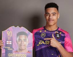 Mason Greenwood Reacts To His Fifa Future Stars Card