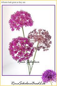 Pdf Pattern French Beaded Allium French Beaded Flowers Etsy In 2020 Beaded Flowers Patterns French Beaded Flowers Flower Tutorial